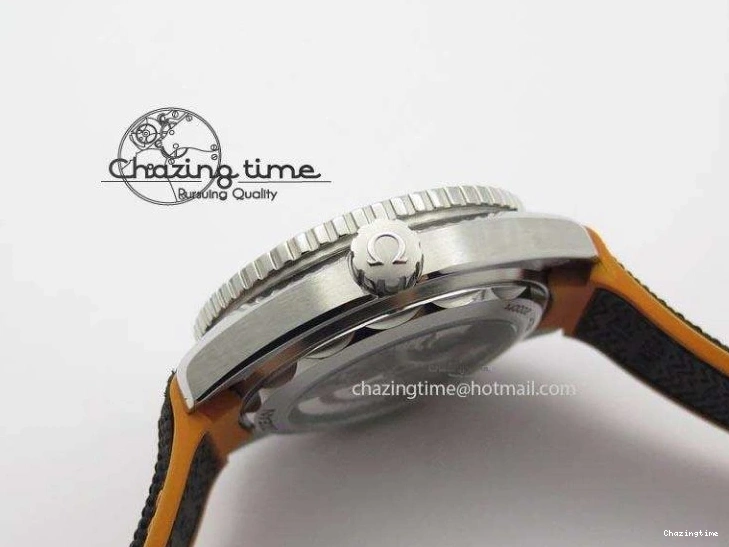 0411 ComfortFit 2016 Planet Ocean 45mm SS JHF Gray Dial On Nylon Strap A 8226